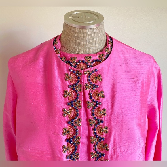 Vintage Bright Pink Dress Set - Picture 14 of 17